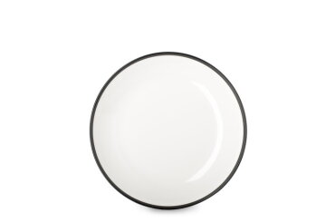 Assiette Creuse Flow 220 - noir