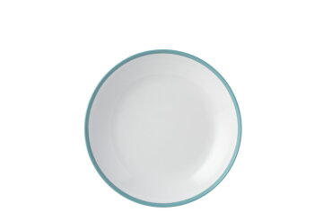 Assiette creuse Flow 220 mm - Nordic green