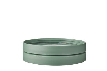 Under + middle lid lunch pot Ellipse - Nordic sage