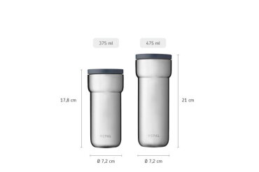 insulated mug ellipse 375 ml / 13 oz - titanium