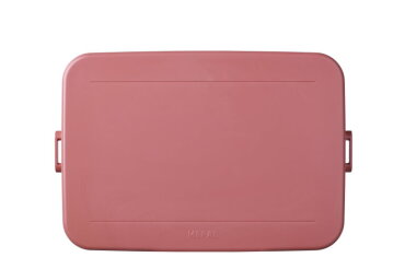 Deckel (Bento-)Lunchbox Take a Break large/flat/xl - Vivid mauve