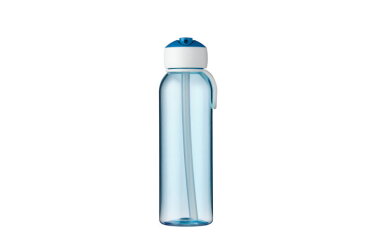 bouteille d'eau flip-up campus 500 ml - blue