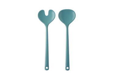 salad server set Synthesis 2 pcs - Nordic green