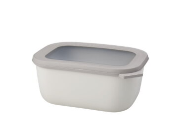 Multi bowl Cirqula rectangular 1500 ml / 50.7 oz - Nordic white