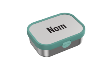 Personnalise ta propre boîte à goûter en inox