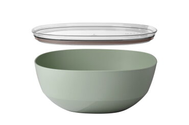 Serving bowl Silueta 5.0 l with lid - Nordic sage