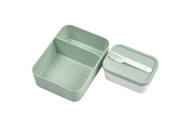 Set content bento lunch box Take a Break large - Nordic sage