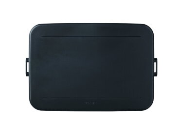 Deksel (bento) lunchbox Take a Break large / flat / xl - Nordic black