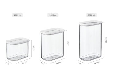Storage Box Modula 1500 ml / 50.7 oz - white