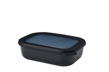 Multi bowl Cirqula rectangular 1000 ml / 34 oz  - Nordic black