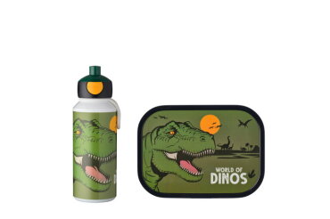 Lunchset Campus (pop-up + lunchbox) - Dino