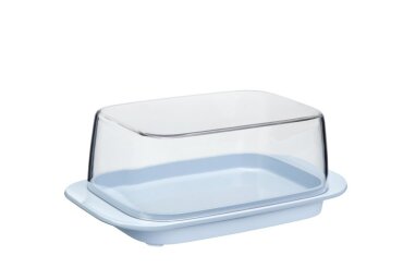 butter dish - nordic blue