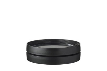 couvercle bas et haut pot à déjeuner ellips mini - Nordic black