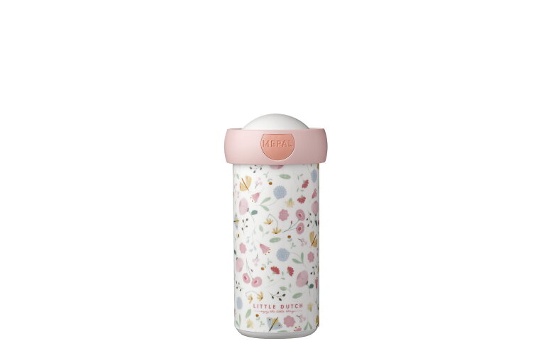 school-beaker-campus-300-ml-flowers-butterflies