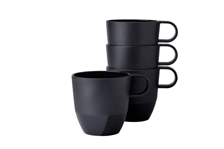 mok-silueta-300-ml-set-4-stuks-nordic-black