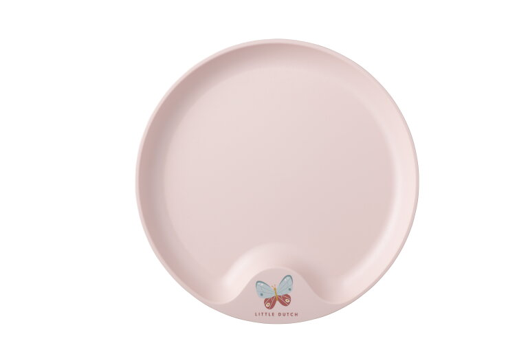 assiette-enfant-mepal-mio-flowers-butterflies